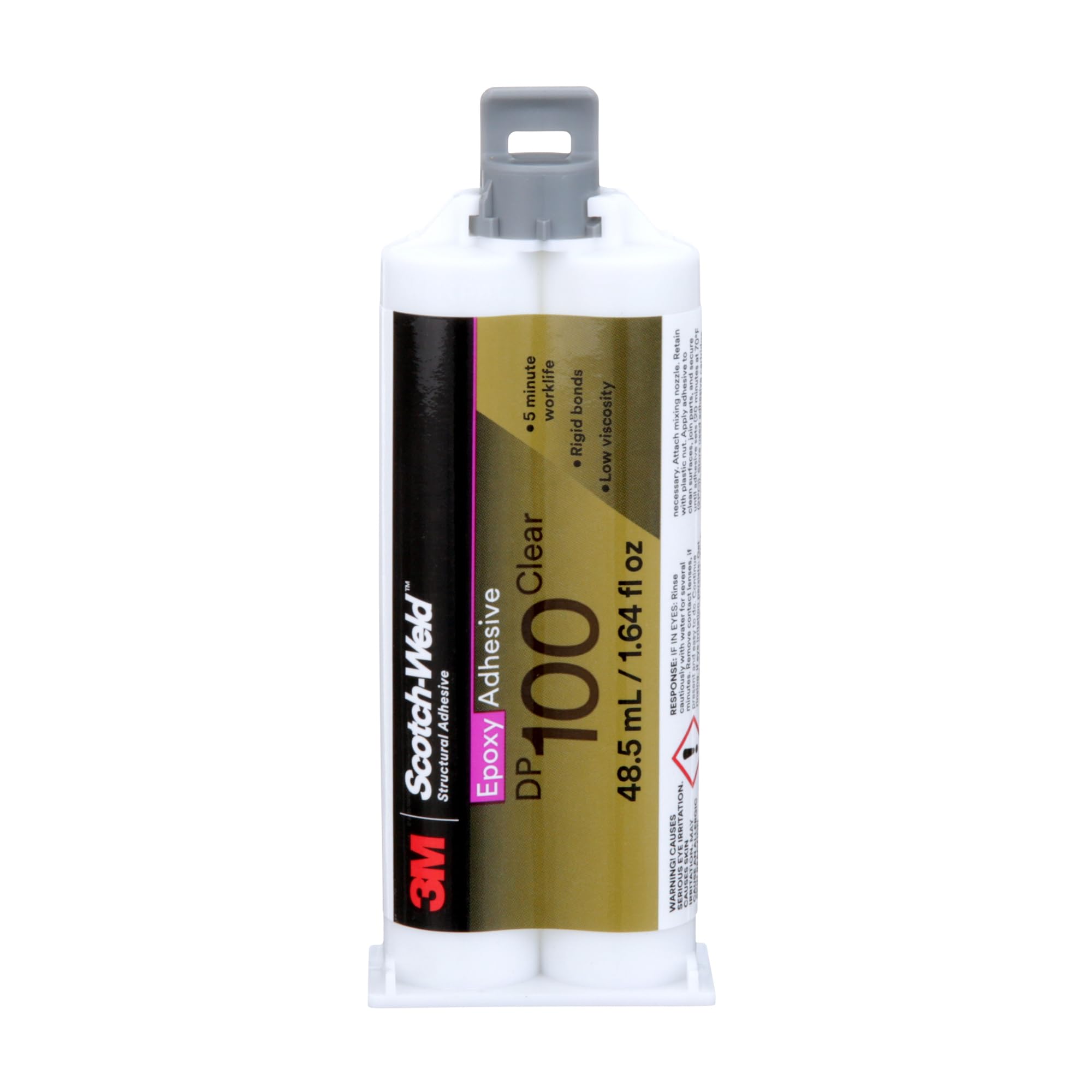 3M Scotch-Weld DP100 Epoxidharz, klar, 48,5 ml, 12 Stück