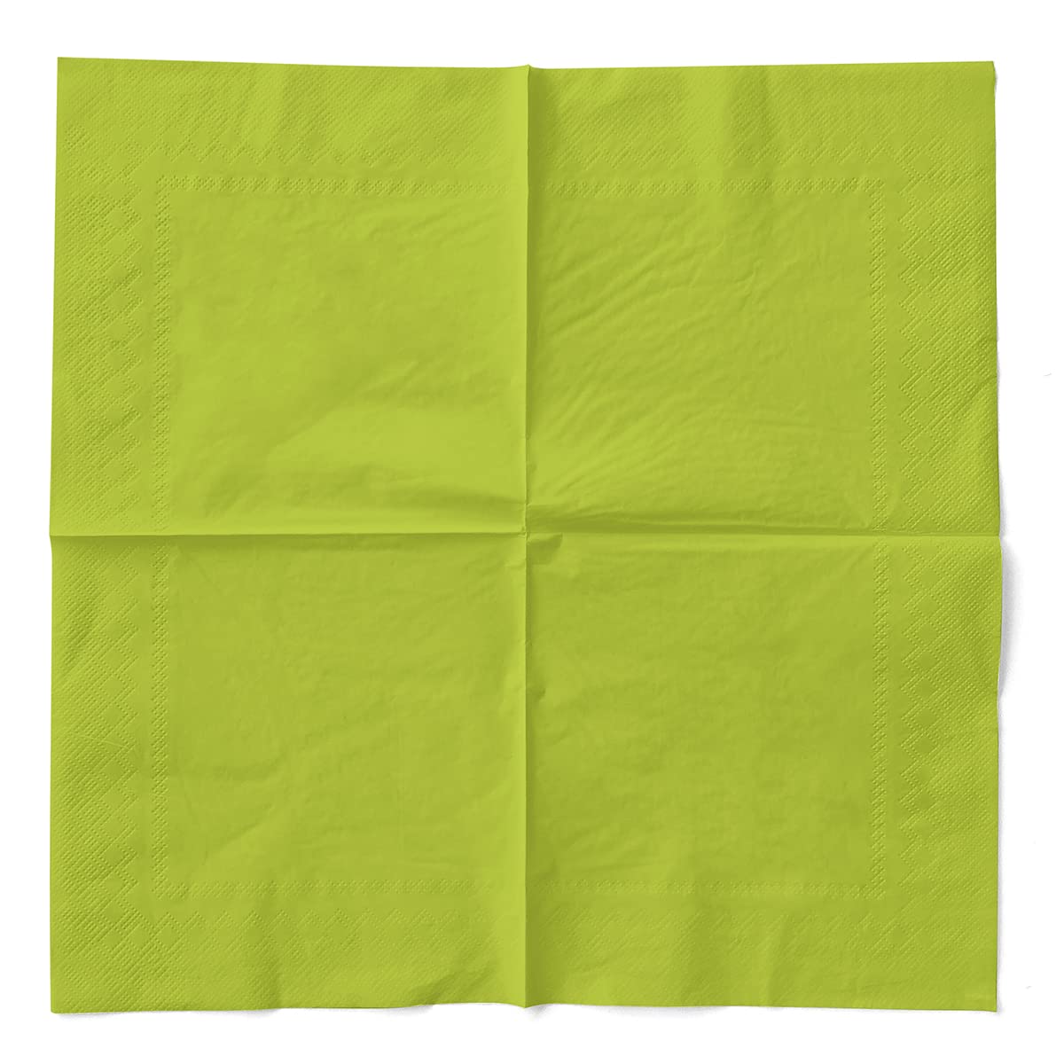 MANK Tissue Servietten „Kleine Raupe“ – 33x33 Cm, 1/4 Falz, 100 Stück, Für Gastronomie & Feiern