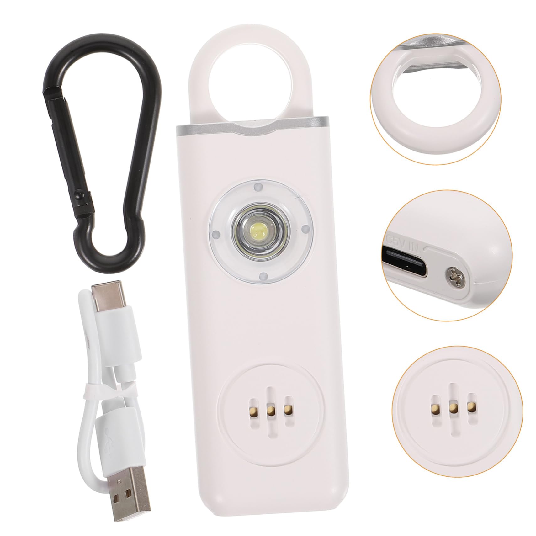 BESPORTBLE Con Allarme Di Allarme Personale Ricaricabile Da Donna Allarme Di Sicurezza Af- Inglese Accessori Per Di