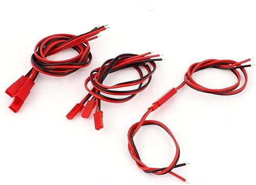 IIVVERR luz LED hembra a macho JST SM conector cable 8 unids (luz LED para mujer a macho JST SM cable conector 8 unids