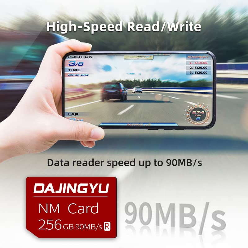 Image of NM Memory Card 256GB 90MB /S Nano Memory Card Nano Card only Suitable for Huawei P30 /P40 /P50 /P60 /Mate XT X5 X3 Mate60 40 50 30 Series Nano 256GB Card