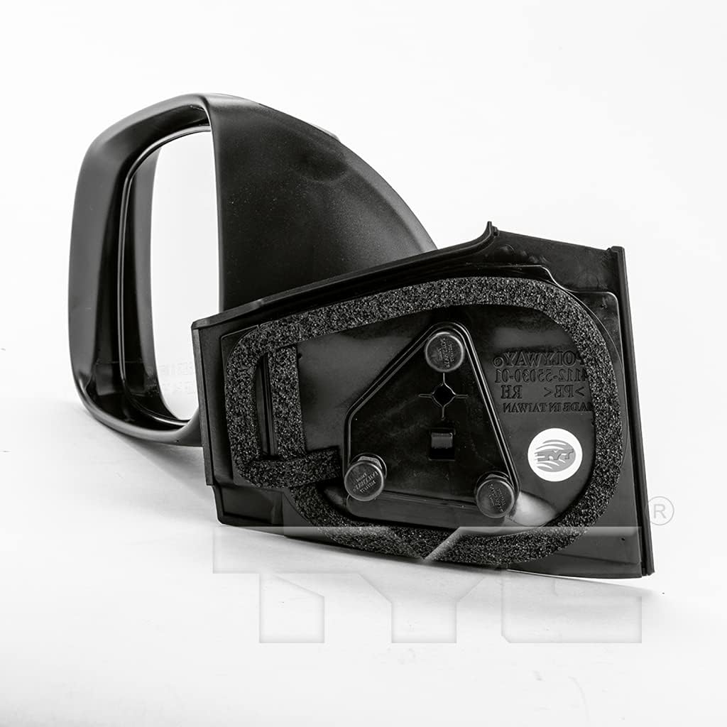 For Toyota Yaris 2006-2012 Door Mirror Driver and Passenger Side | Pair | Manual | Paint to Match | Replacement For 87940-52650, 87910-52670 | TO1320233, TO1321233