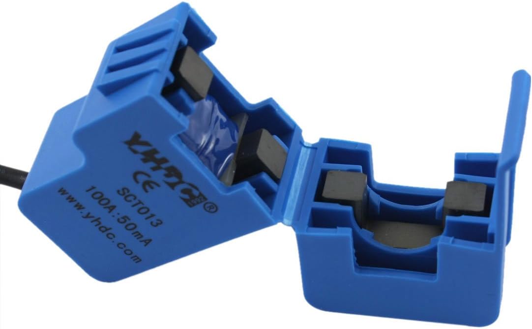 Aexit SCT-013-000 Non-invasive Transformer AC Current Sensor Split Core Power Transformer Transformer 100A