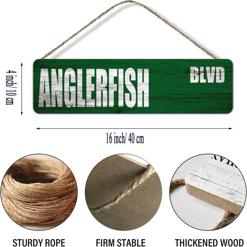 Miniatura 2 de Placa colgante de madera con cuerda, letreros de calle de libélula, arte de pared, placa colgante de madera, letrero de escritura, decoración de 4 x