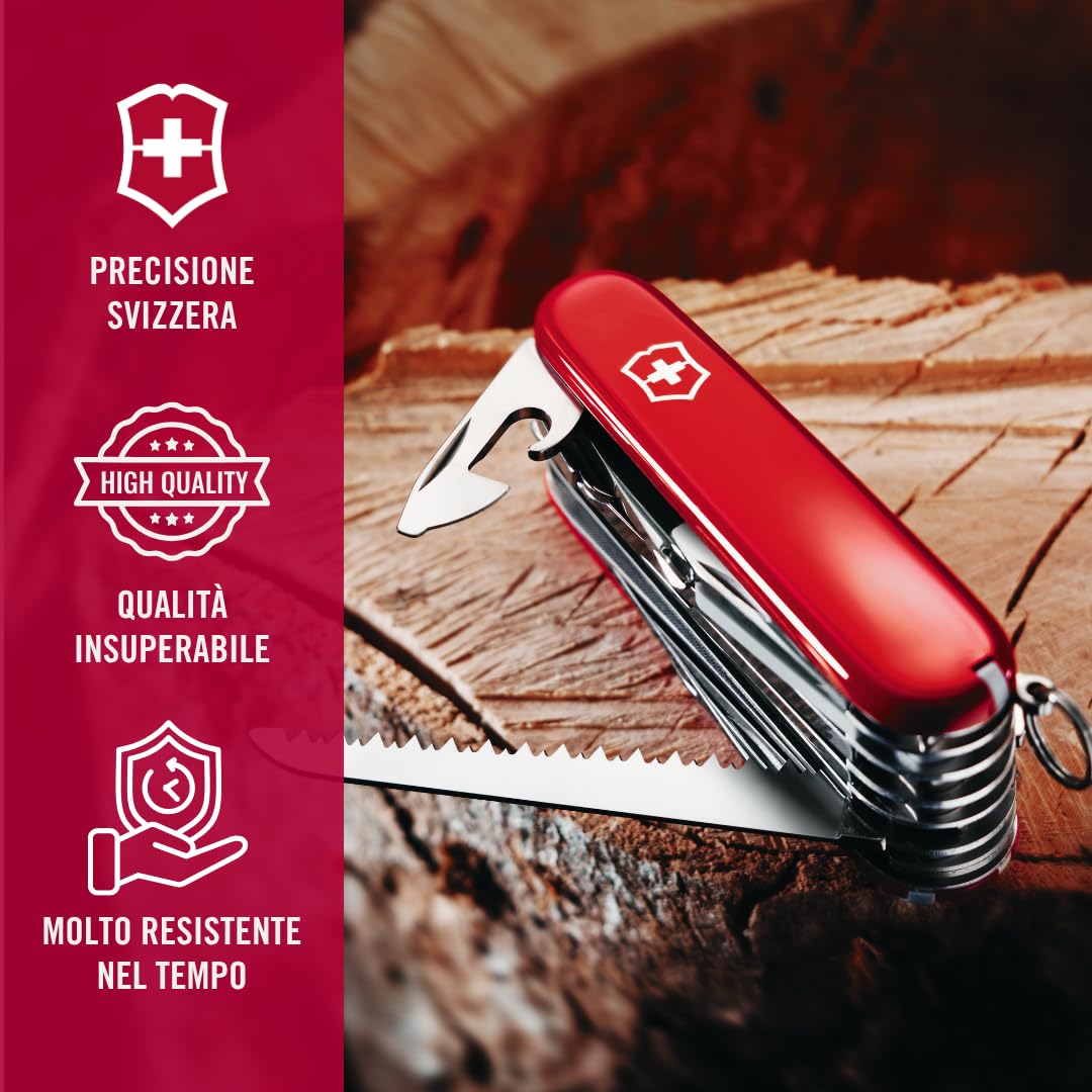 Victorinox Swisschamp, Coltello colore: Rosso