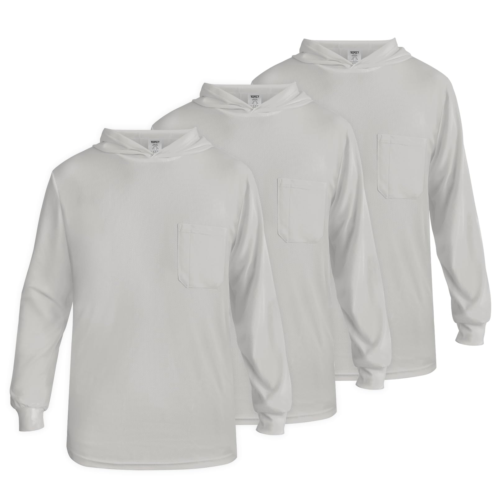 TCCFCCT Chemise de sécurité haute visibilité pour homme
