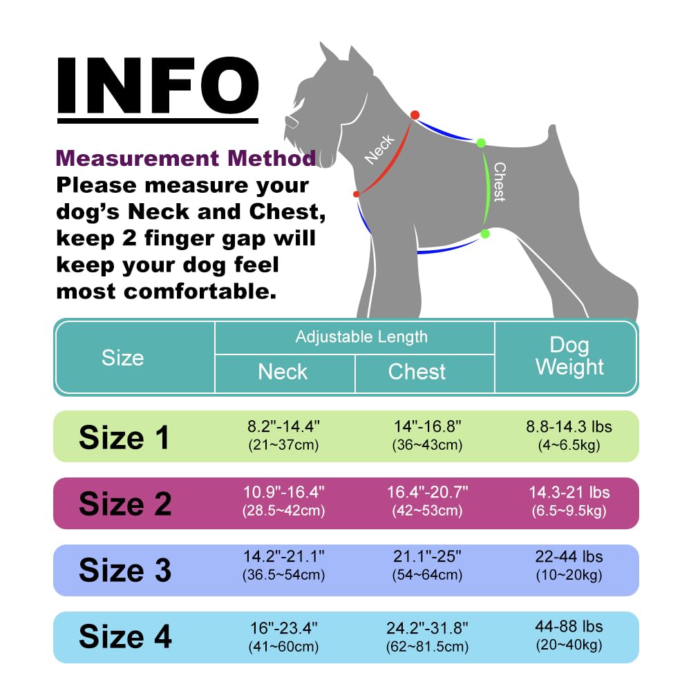 TSPRO Hundegeschirr mit AirTag Halter, Verstellbarer Brustgürtel für Mittelgroße Hunde, mit Komfortablem Griff, Langlebig und Reflektierend für Spaziergänge, Joggen, Training (Orange Größe 4)