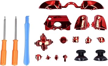 Conjunto De Substituição De Botão De Controle De Jogo, Gatilho, Middleware, Teclas De Seta, Substituição De Botão LT/RT LB/RB Com Chaves De Fenda Compatíveis Para Xbox One Elite X1