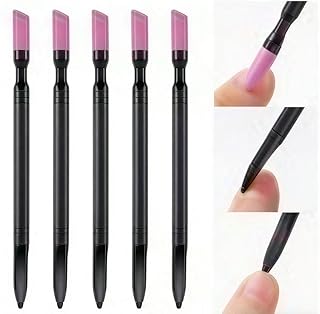 Suministros de uñas, 5 piezas de doble cabeza...