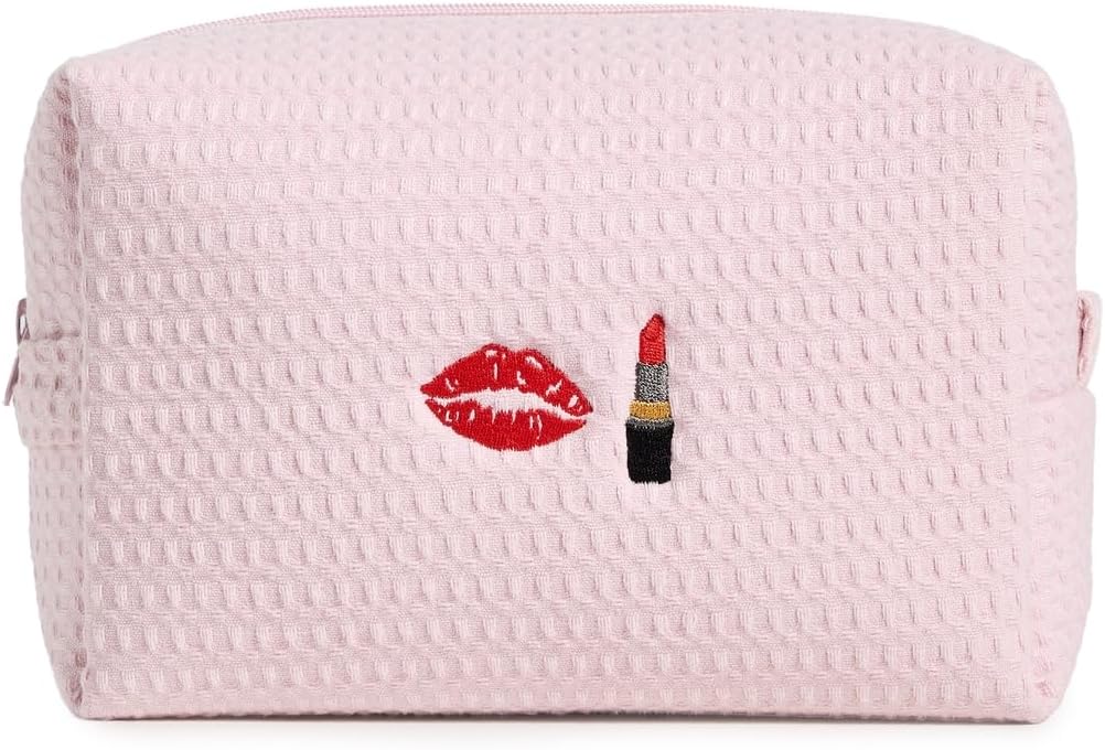Women's Kiss Kiss Waffle Pouch