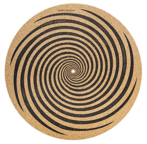 AA Audio Anatomy Discos de vinilo Spirale Motic de corcho (3 mm) Cover