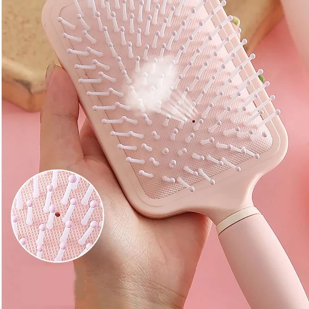 Kolorful 1 Paddle Brush for Detangling, Hair Combs Style Airbag Comb Plastic Hair Wave Brushes Blow-drying and Straightening - Professional Large Hair Brush (Briege) 1