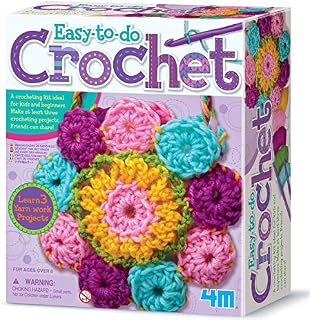 4M 4355 Easy to do Crochet, Multi Coloured