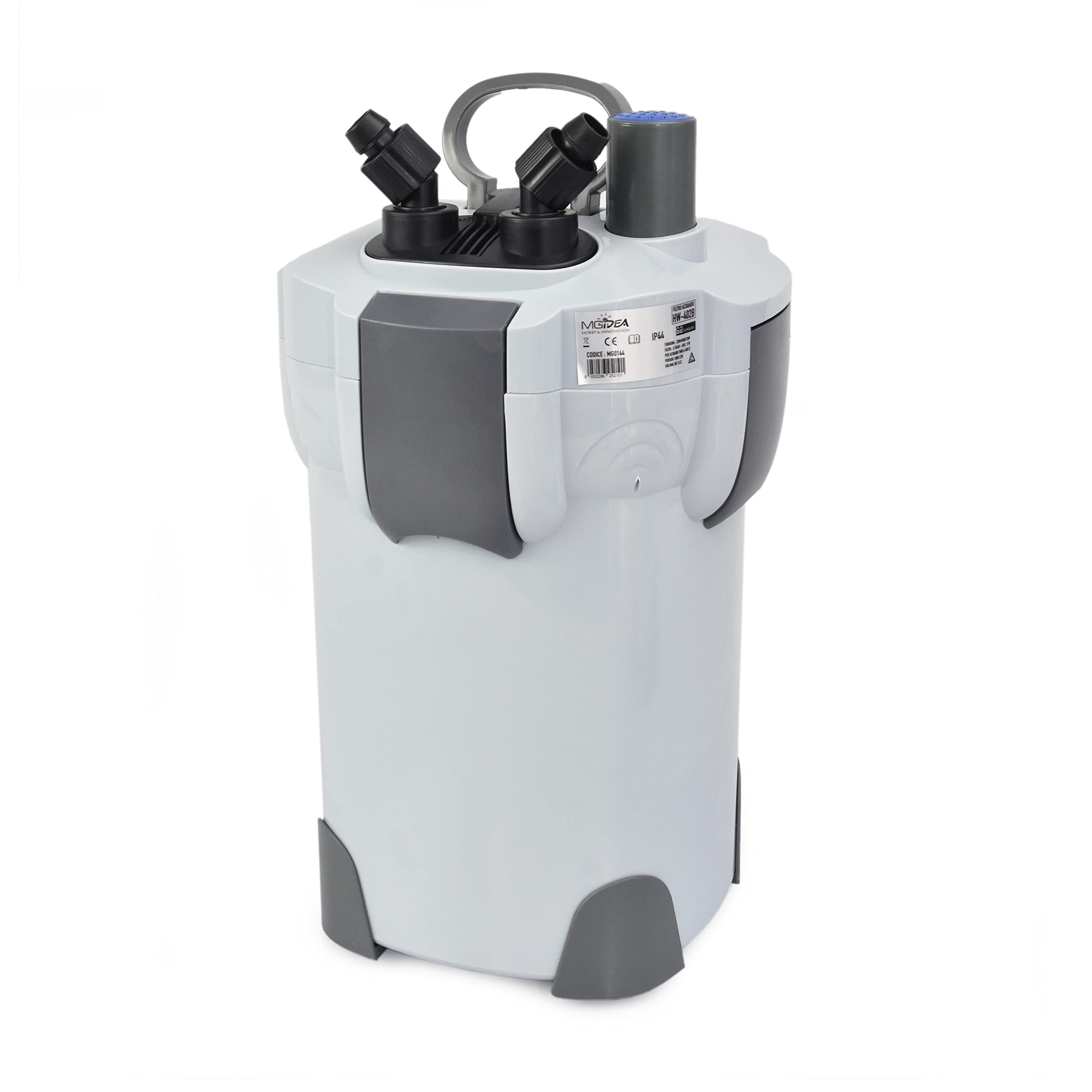Esterno SunSun Acquario Pesci HW-402B 3 stadi 1000L/h UVC 9W Materiale filtrante