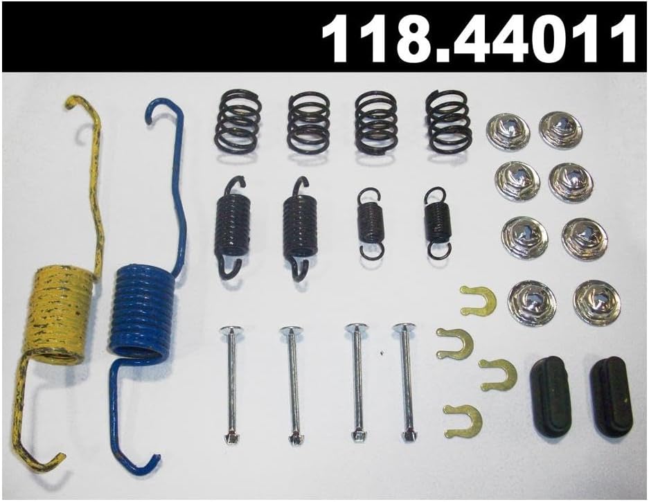 1x Rear Drum Brake Hardware Kit Replacement fits Toyota Camry 2.4L 2002 2003 2004, fits Camry 2.0L FWD 1988 1989, fits Celica 2.4L 1983 1985, fits Solara 2.4L 2002 2003