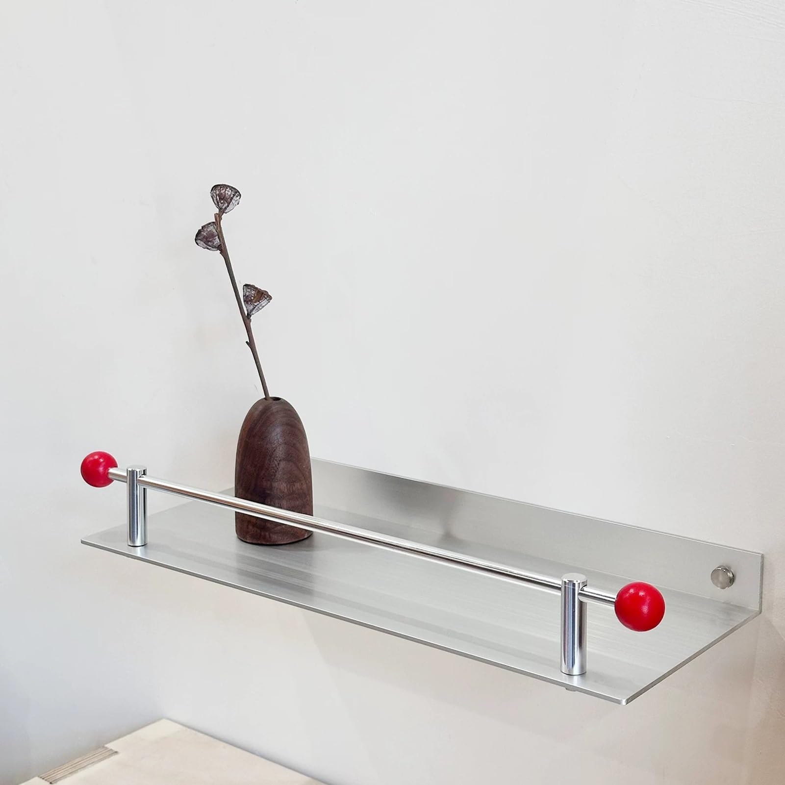 Portariviste da parete, scaffale sospeso per libri, porta dischi per negozi al dettaglio, sala d'attesa e centro commerciale, 80 cm