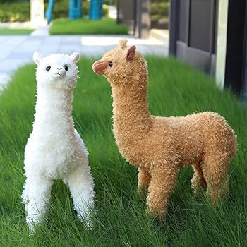 フワフワ本物アルパカの毛の高級ぬいぐるみ elvang｜アルパカ