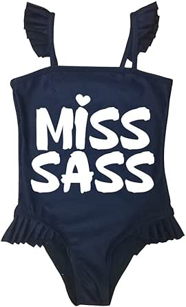 Amazon.com: Mia Belle Baby One Pieces Baby Girls Bathing Swimsuit Miss