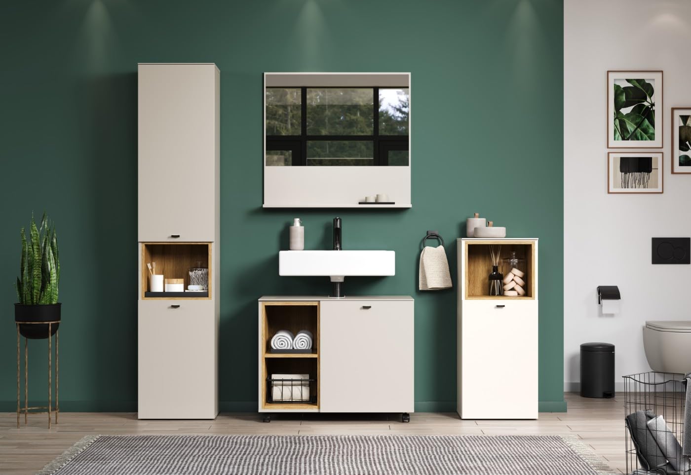 Standschrank SaoPaulo Kaschmir · B 40 x H 95 cm