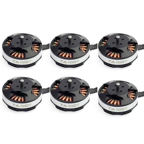 Tarot Motor multiaxial sin escobillas TL68P02 de 4006 620KV para RC DIY Quadcopters Multicopters Drone, Tarot FY680 Pro piezas de repuesto (6