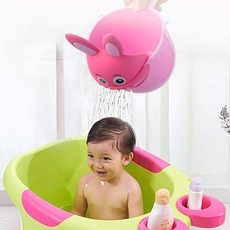 Liteness Bain Rince Tete Rincage De Bain Pour Enfants Cartoon Rabbit Bath Cup Cascade Sans Rincage Rinser Baby Spoon Bain Douche Baignade Eau Bailer Shampooing Coupe Baby Bath Amazon Fr Bebe Et