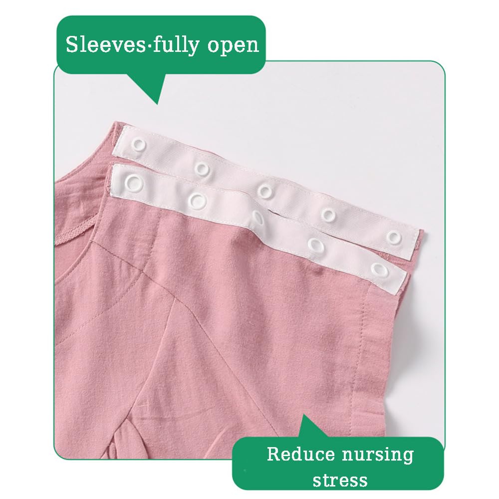 Ropa para El Cuidado del Paciente Postrado En Cama, Pantalones para Pacientes con Hebilla De Tela, Fáciles De Usar Y Quitar, Traje para Discapacitados, Asistente De Enfermería Hospitalaria