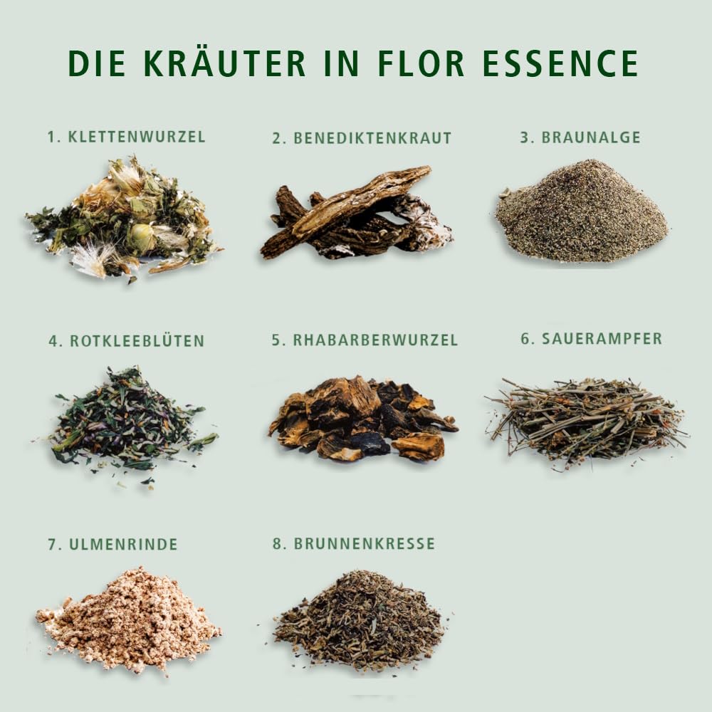 Flor Essence Kräutermischung - Staffelpreis 3 Packungen, Traditioneller Kräutertee aus Kanada, 8 Kräuter Essence mit Brunnenkresse, Klettenwurzel & Ulmenrinde, Tee Kur zur Förderung des Wohlbefindens