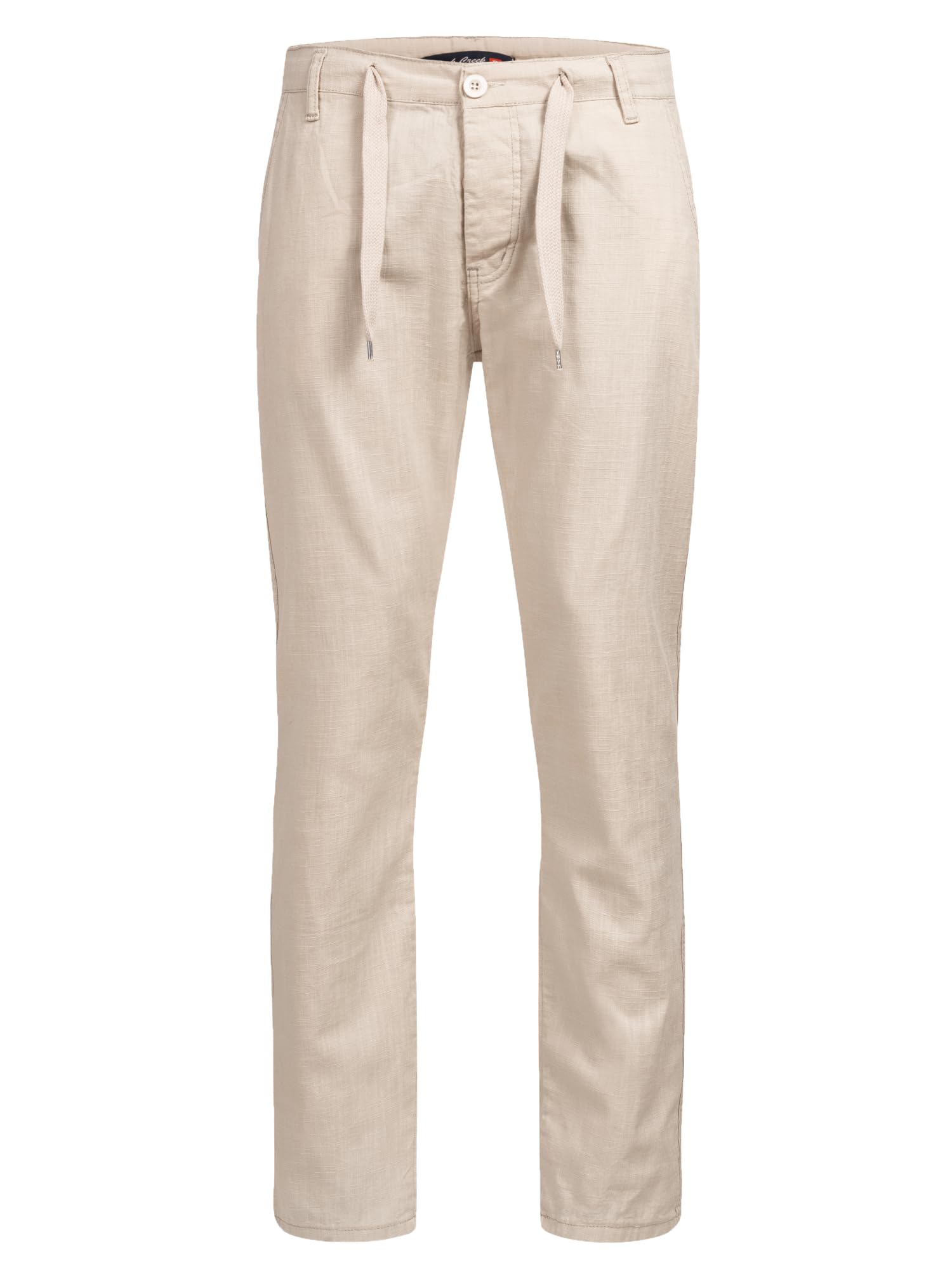 Rock Creek Herren Leinen-Optik Hose Stoffhose RC-2152