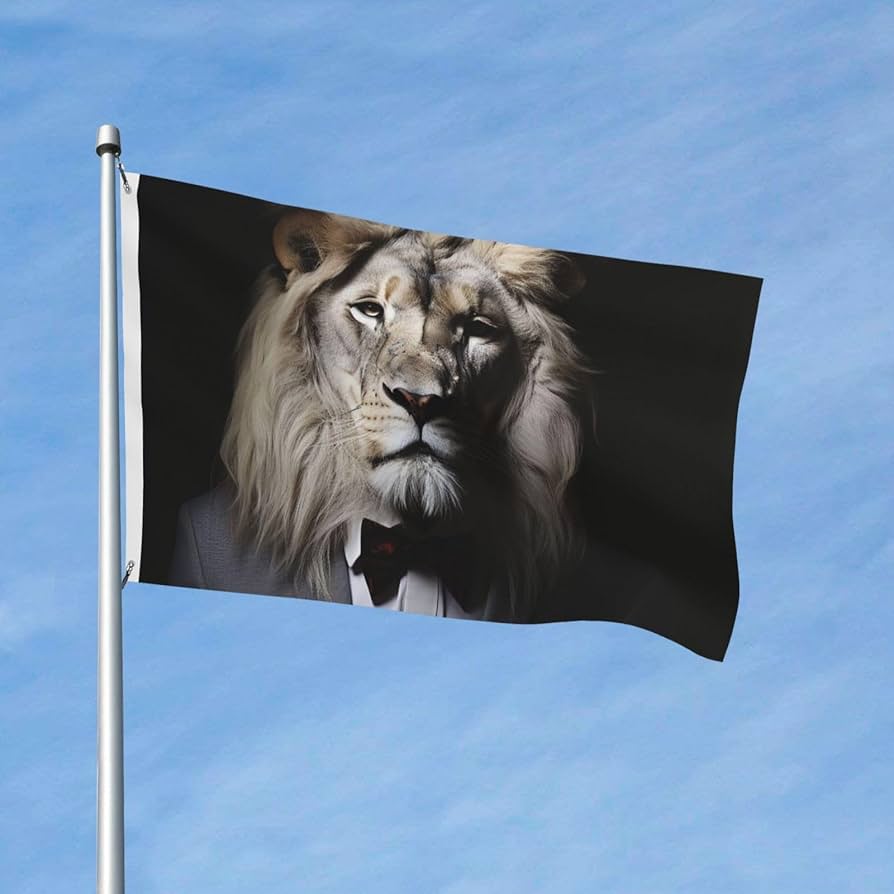 Grab the flag2 ライオン キャンバスF6号 BAEZ3 Northern Arizona