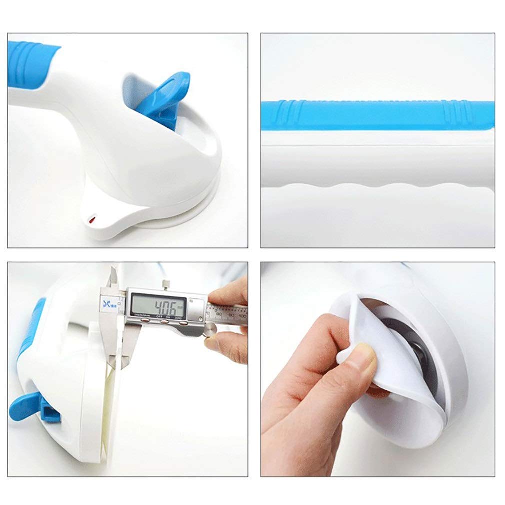 Barras de Agarre para Pasamanos de Baño Barra de Agarre con Ventosa, Reposabrazos con Ventosa para Baño, Sin Perforaciones, Ancianos, Mujeres Embarazadas, Ducha Infantil, Agarre co