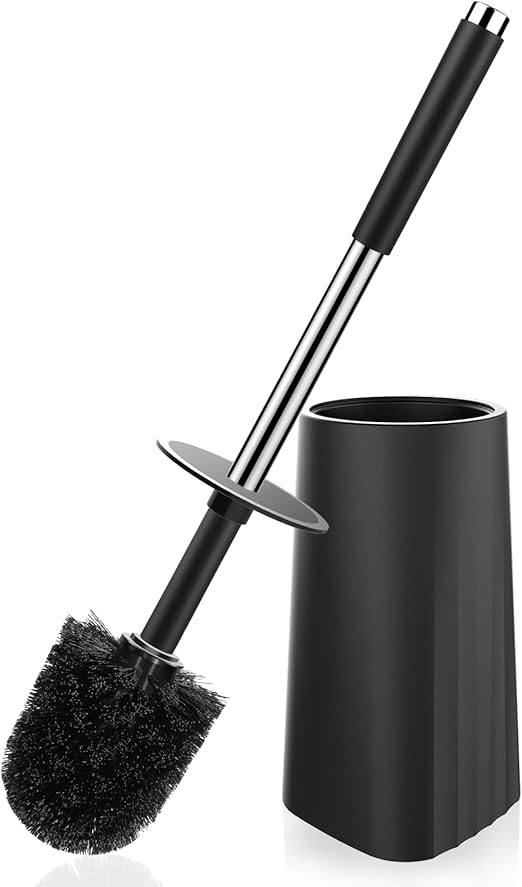 SetSail Toilet Brush, Compact Size Toilet Bowl Brush and Holder Toilet Brushes