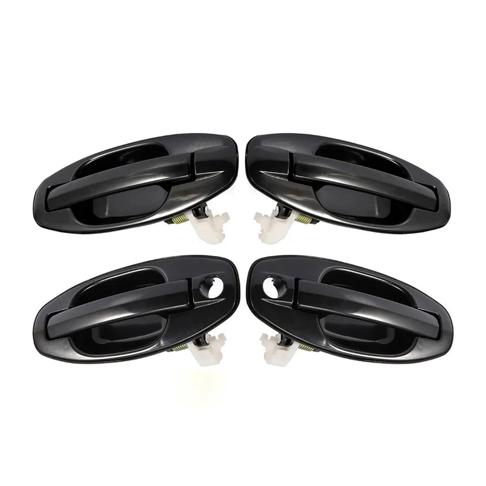 HFEWCVK Fit for Hyundai Santa Fe 2001 2002 2003 2004 2005 2006 8265026000 8266026000 Front Rear Left/Right Exterior Door Handle