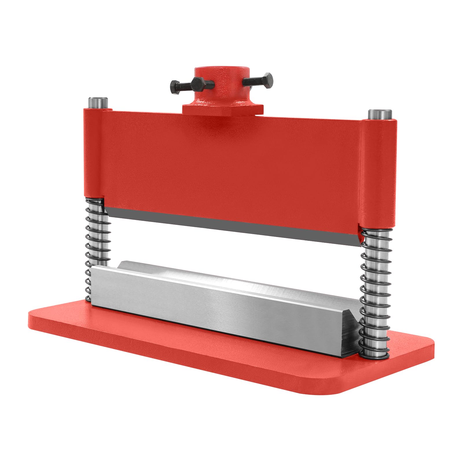 Inserto per pressa idraulica da officina, 12/20 tonnellate, lunghezza massima di piegatura: 12 pollici, spessore di piegatura: 48 mm, angolo di piegatura: 90° (rosso)
