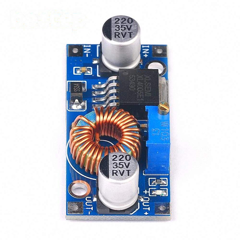 DollaTek 5Pcs 5A XL4005 Convertitore di Alimentazione DC-DC Regolabile Step Down