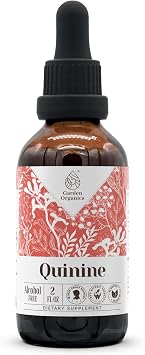 Quinine Alcohol-Free Natural Tincture Extract, Immune System Booster, Liquid Drops Made from 100% 2 fl oz