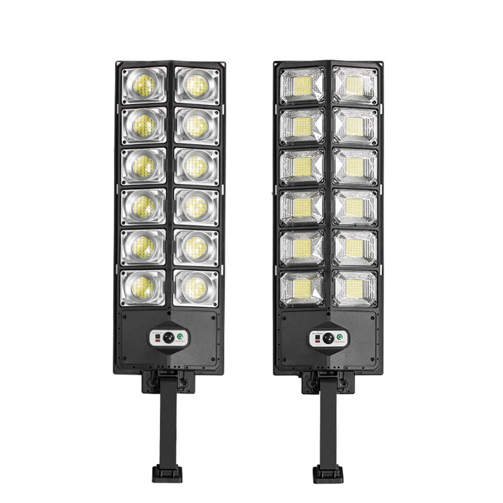 Silne światło LED Mała lampa uliczna Dwurzędowa lampa uliczna 504LED Solarna lampa ogrodowa Indukcyjna lampa uliczna Oświetlenie zewnętrzne,Wysoka Jasność(W789A-2)