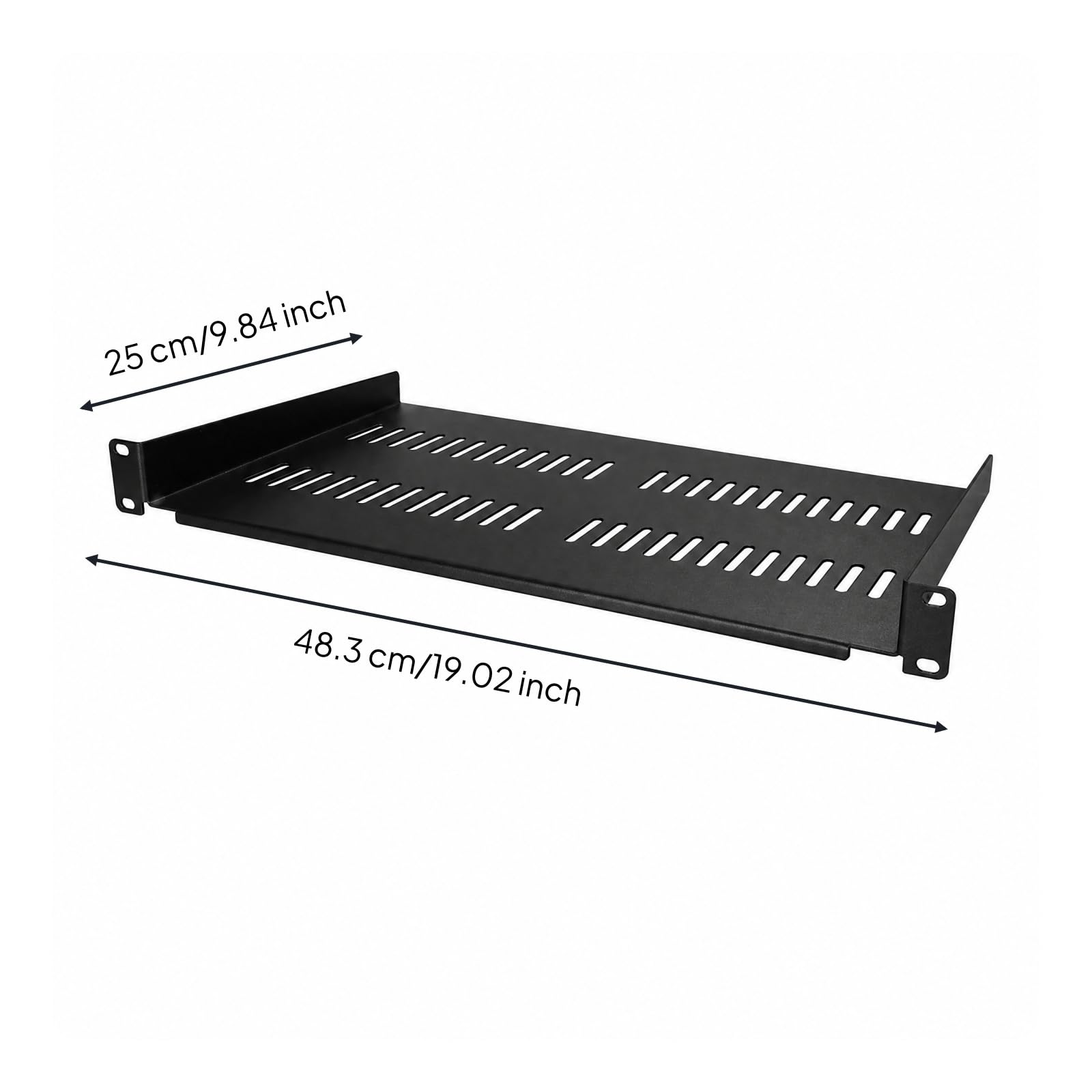 Estructura Soporte para Rack Servidor con Ventilación Pasiva y Material Resistente Acero con Hardware Montaje Incluido Acuado para Uso en CE Datos