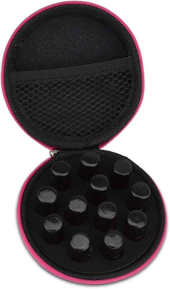 Amazon.co.jp: LEKING エッセンシャルオイル収納ボックス アロマポーチ