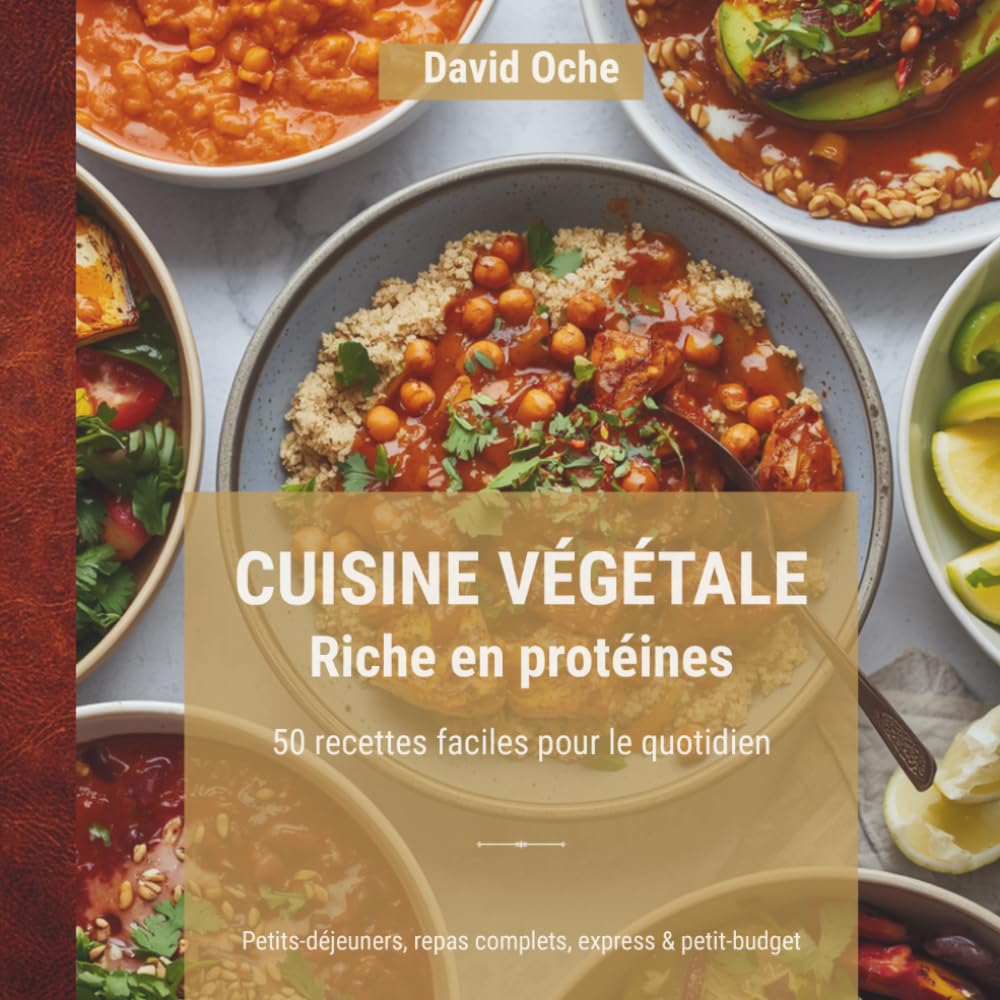 Cuisine végétale riche en protéines: 50 recettes faciles pour le quotidien