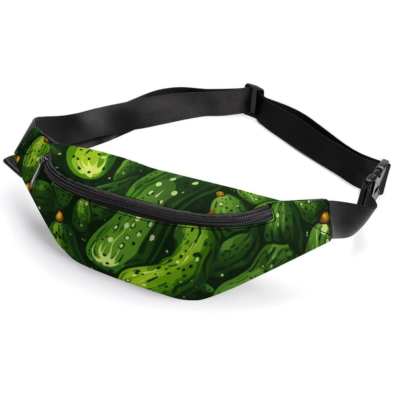 Dill Pickles Belt Bag Adjustable Strap Fanny Pack Crossbody Bag Waist Bag for Women Men