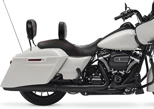 Miniatura 7 de C.C. RIDER Asiento de motocicleta para conductor, asiento de pasajero apto para Harley Touring Road Glide Street Glide Electra Glide Road King