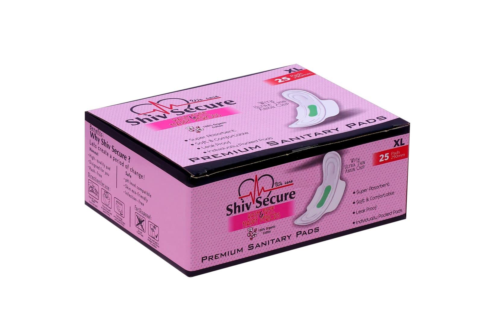 Shiv Secure Sanitary Pad (PACK OF 25)