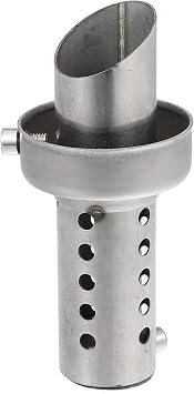 F FIERCE CYCLE Universal Motorcycle Exhaust Pipe Baffle Muffler Pipe Baffle