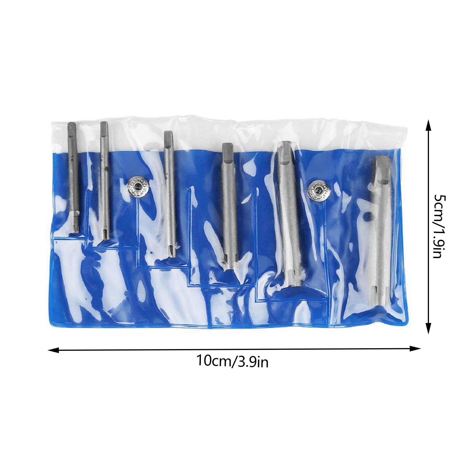 Extractor de machos de roscar de acero con cabeza rota, herramienta para extraer tornillos de cabeza rota, herramienta para extraer tornillos de acero, para trabajos de reparación domésticos cotidia