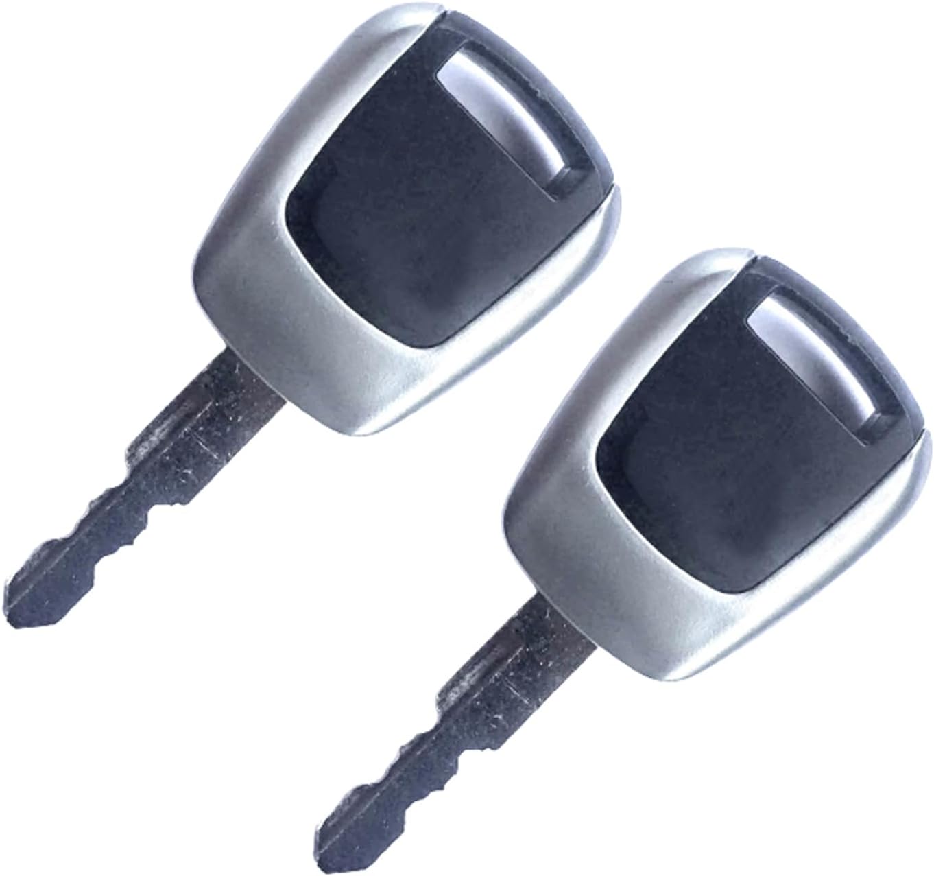 GallopartsIgnition Key 2 Pieces 21Q4-00090 21Q400090 Compatible With Hyundai Excavator R-9 Series R520 RB140 Compatible With Doosan Master Plant Excavator Digger