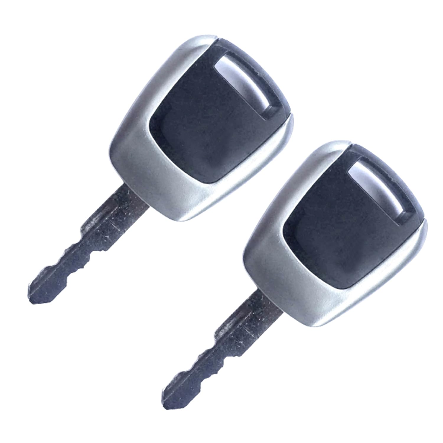 GallopartsIgnition Key 2 Pieces 21Q4-00090 21Q400090 Compatible With Hyundai Excavator R-9 Series R520 RB140 Compatible With Doosan Master Plant Excavator Digger