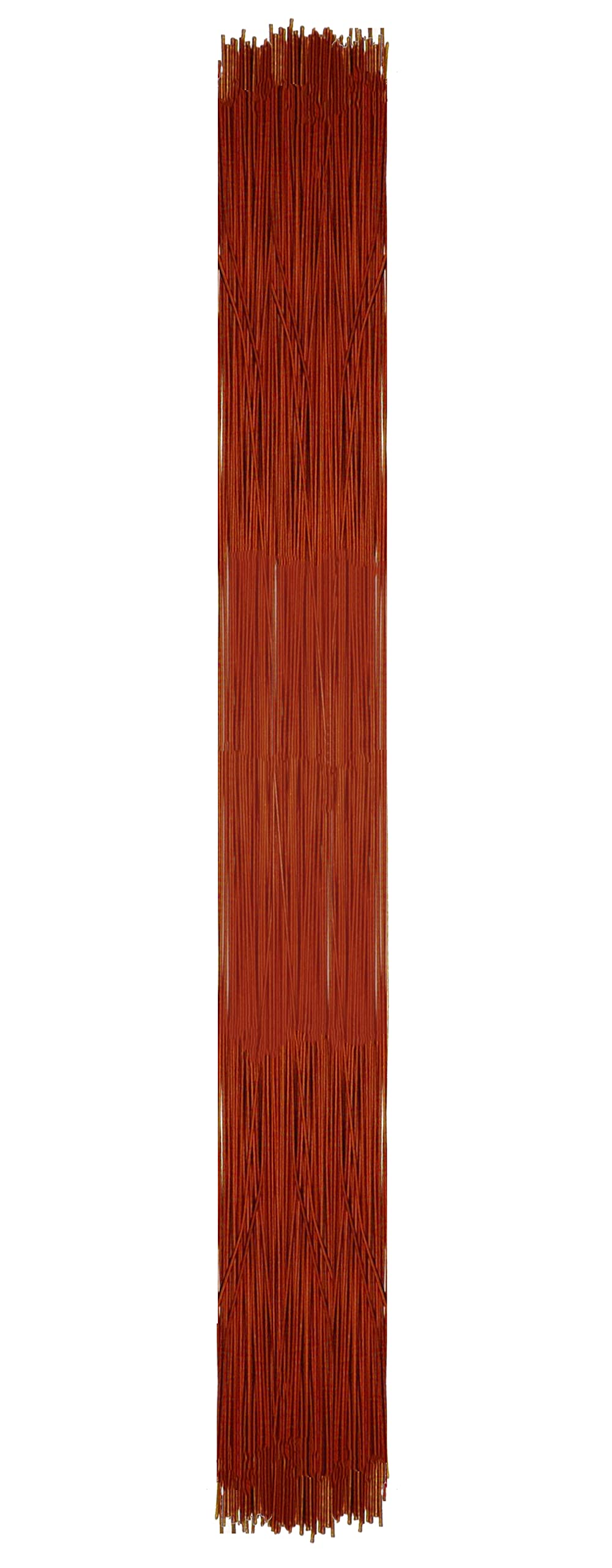 Mandala Crafts 100 PCs 16 Inch Brown Floral Wire - 18 Gauge, Professional Grade, Rust-Resistant, Ideal for DIY Crafts, Flower Arrangements, Wreaths, Garlands, and More