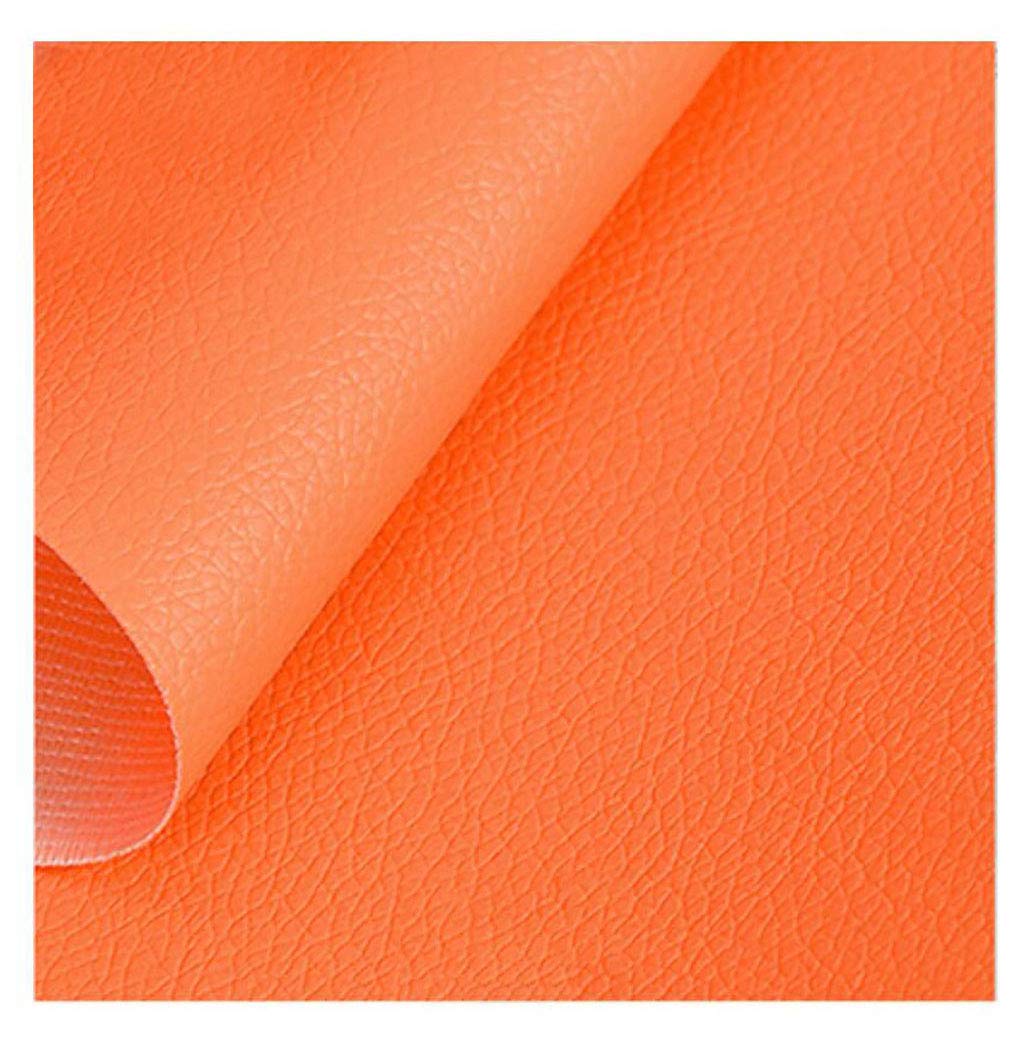 Tissu simili cuir d'ameublement pour réparer un canapé griffé ou abîmé avec du vinyle au mètre