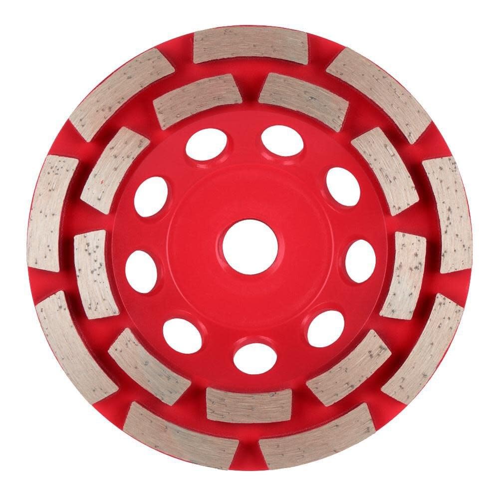 Milwaukee Electric - 4-1/2 INCH Diamond MAX Double Row Diamond Cup Whee