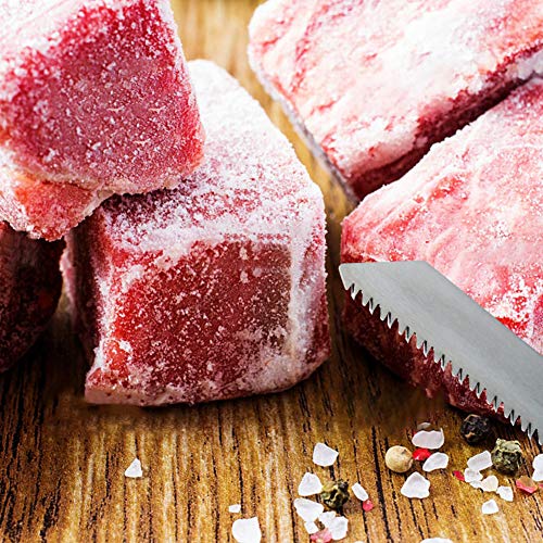 Zuzzee 9Inch 8Tpi Unpainted Stainless Steel Reciprocating Saw Blade For Frozen Meat Bone Cutting Wood Pruning (5 Pack) #TOP5